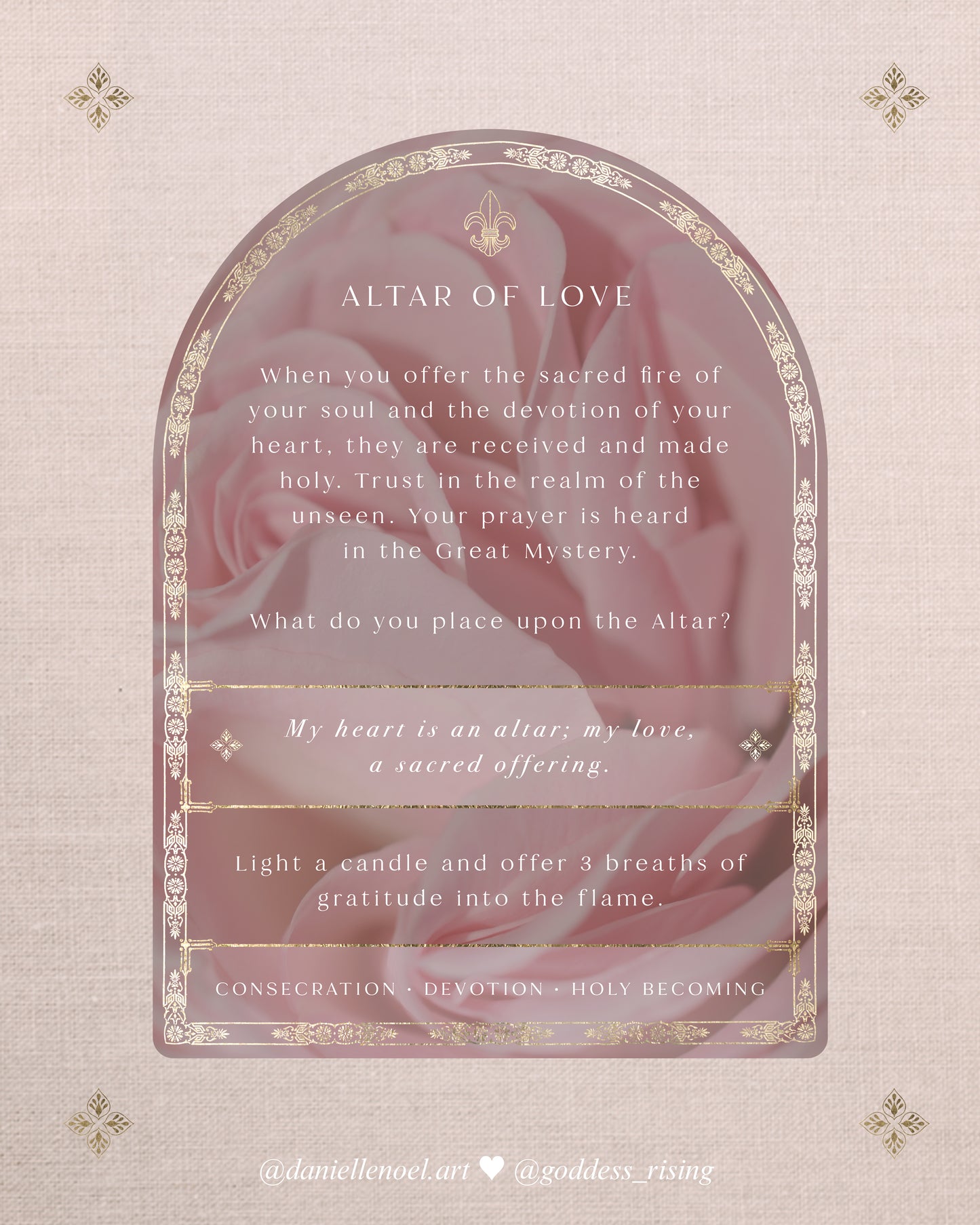 The Magdalene Altar Oracle ~ PRE-ORDER