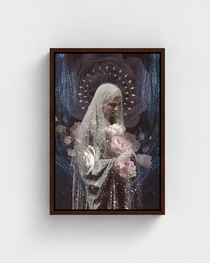 Mary’s Mantle Fine Art Canvas Print