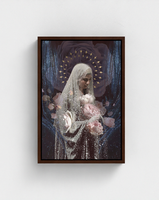 Mary’s Mantle Fine Art Canvas Print