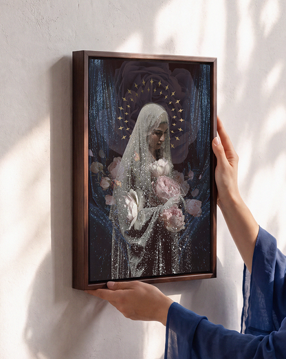 Mary’s Mantle Fine Art Canvas Print